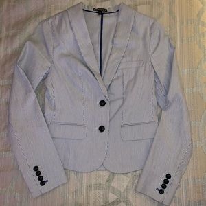 Stripped Express blazer